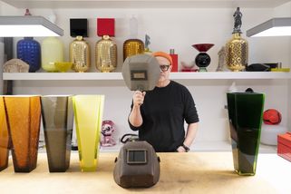 Rony Plesl: Ve sbírce mám i díla studentů. Vlastní skleničky ale ne